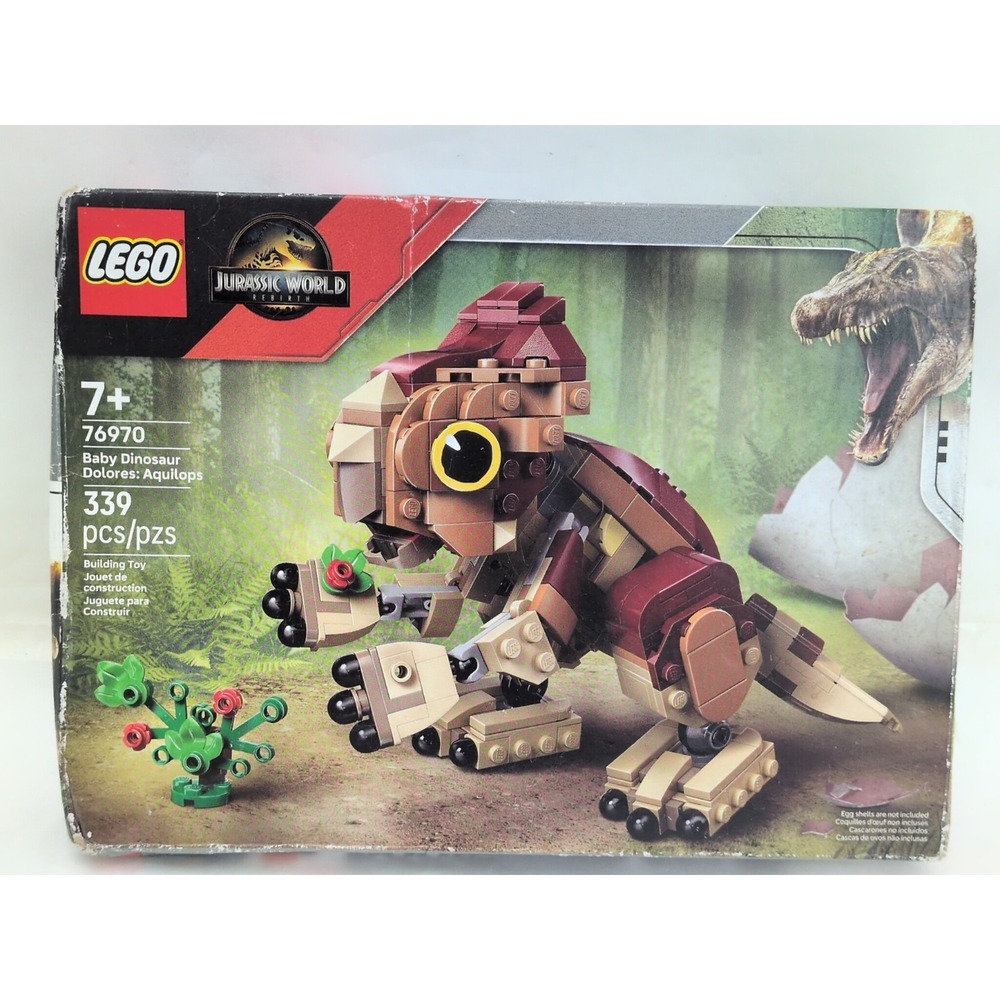 LEGO Jurassic World Rebirth 76970 Baby Dinosaur Dolores: Aquilops 339pcs